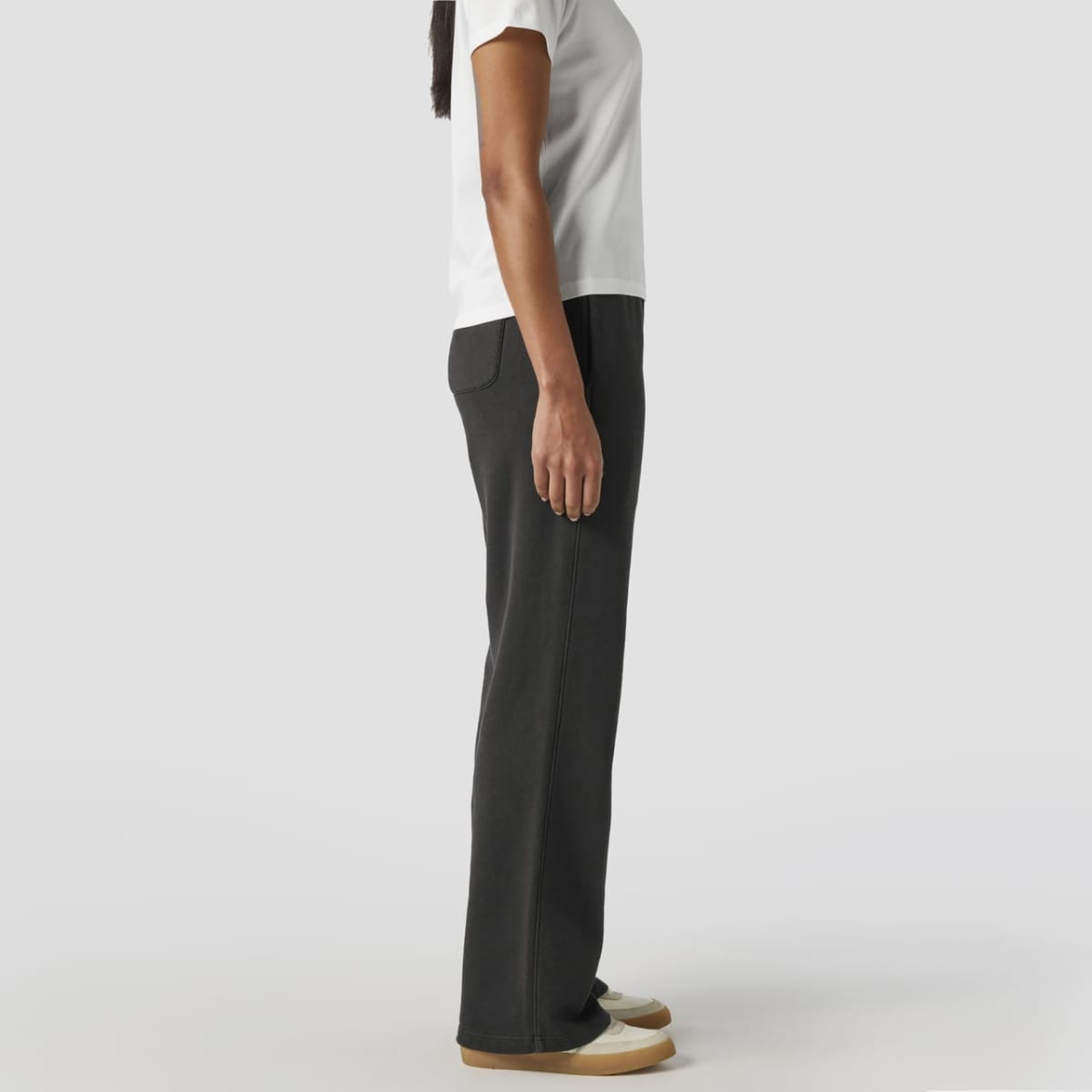 Wo's Relax Faded Cuffless Track Pants