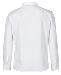 JB's Ladies L/S Double Layered Shirt White