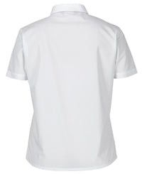 JB's Ladies S/S Double Layered Shirt White