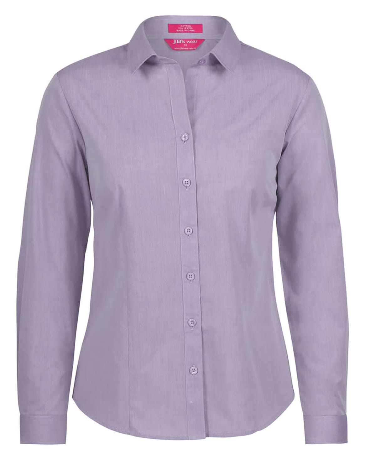 Ladies Classic L/S Fine Chambray Shirt