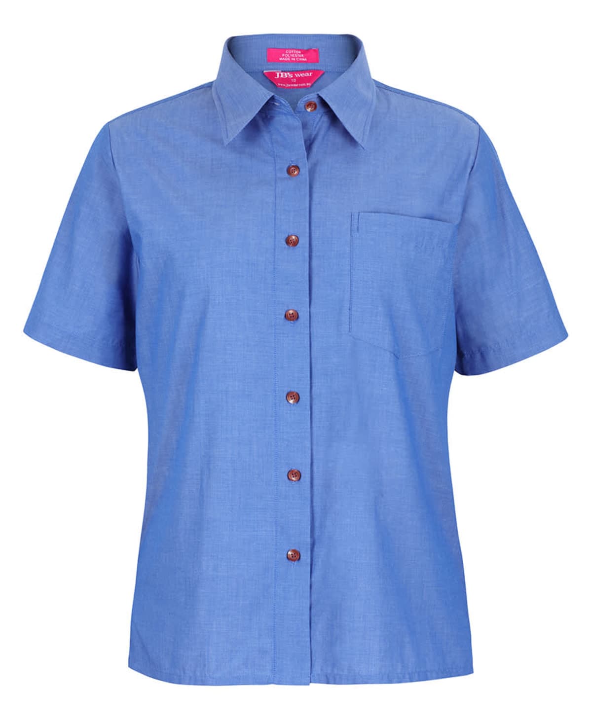 JB’s Ladies Original S/S Indigo Chambray Shirt