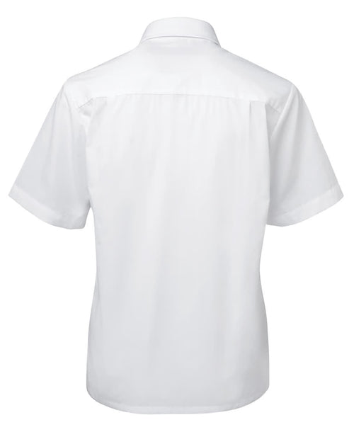JB's Ladies S/S Original Poplin Shirt White