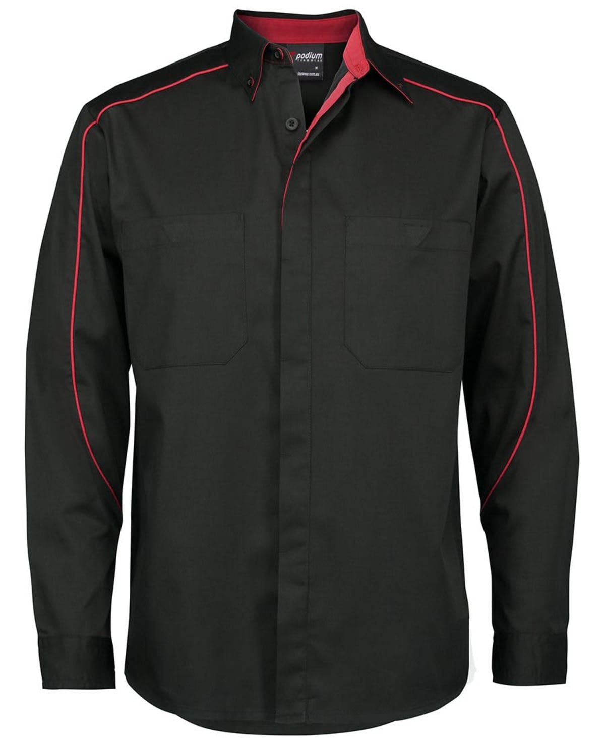 Podium L/S Industry Shirt Black/
