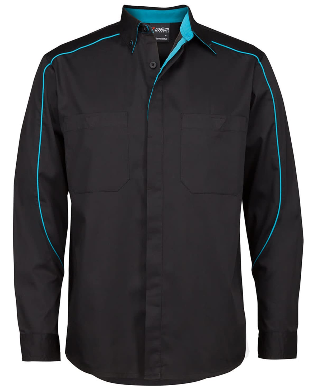 Podium L/S Industry Shirt Black/