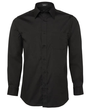 JB's Urban L/S Poplin Shirt Black