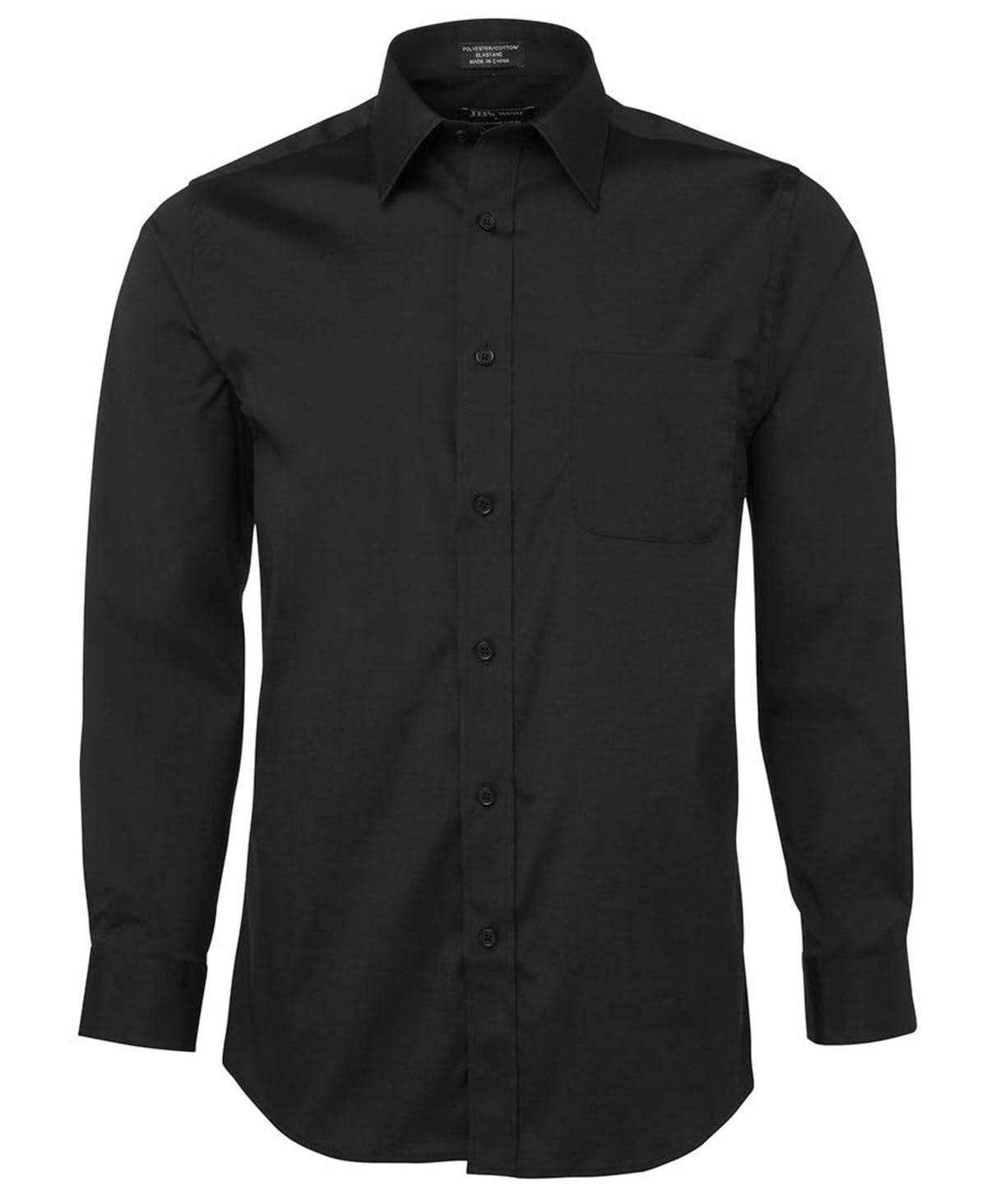 JB's Urban L/S Poplin Shirt Black