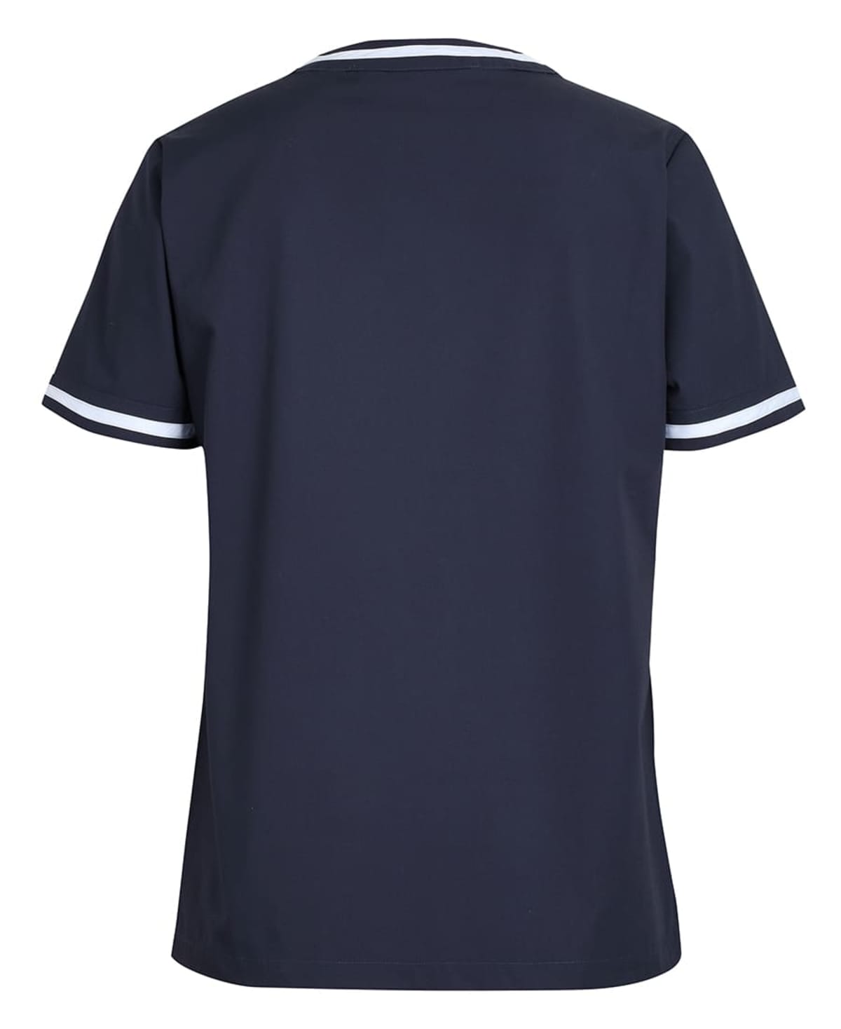 JB's Contrast Ladies Scrubs Top Navy/