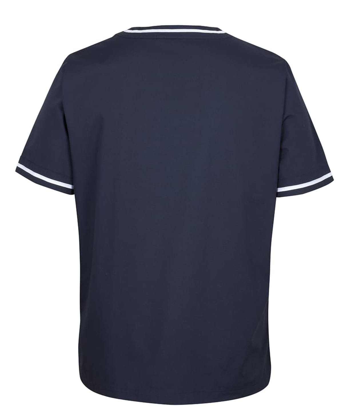 JB's Contrast Unisex Scrubs Top Navy/