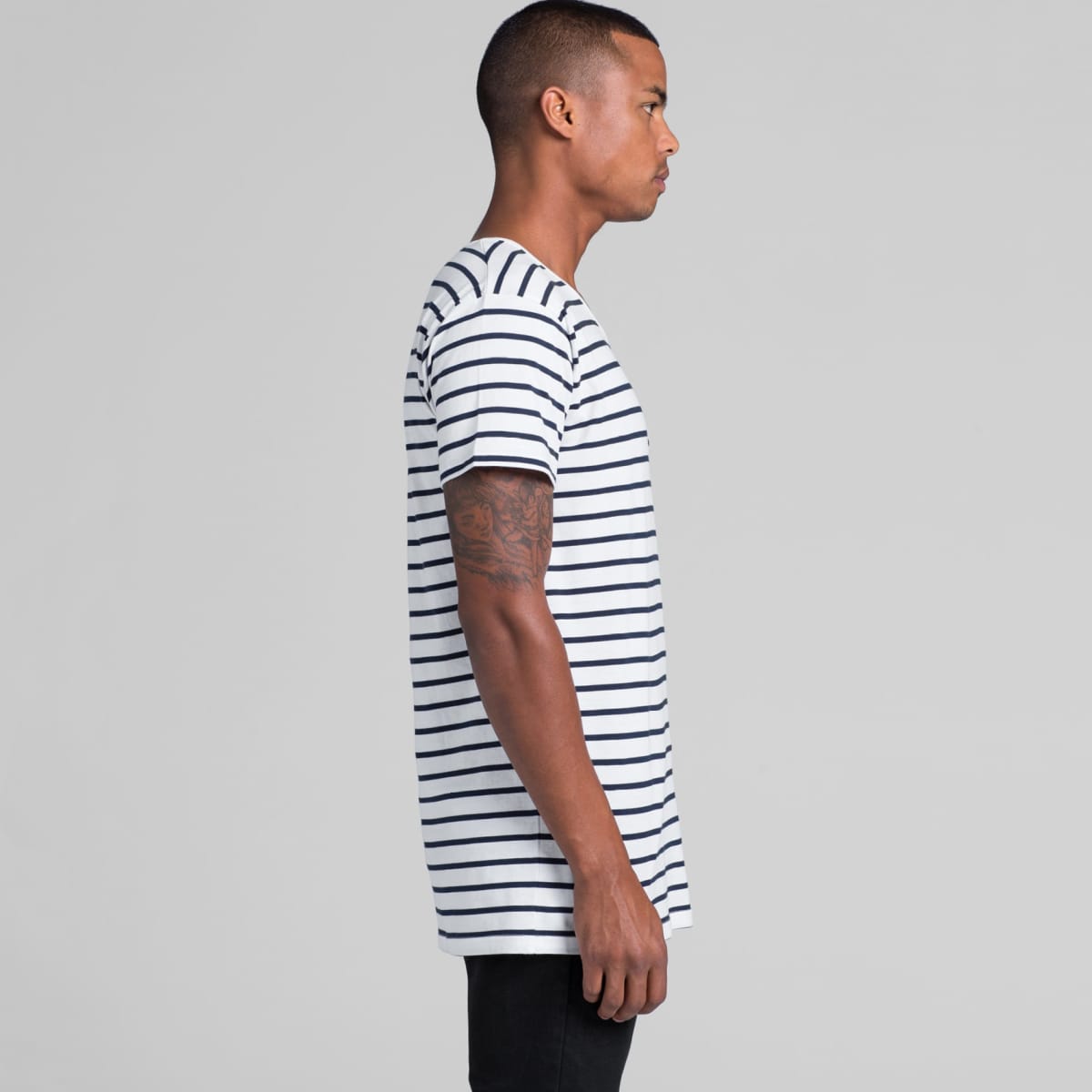 Mens Wire Stripe Tee