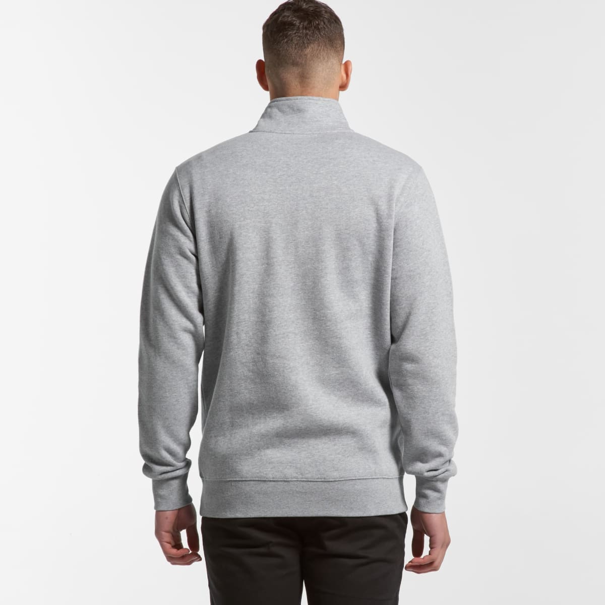 Stencil Half Zip Crew