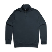 Stencil Half Zip Crew