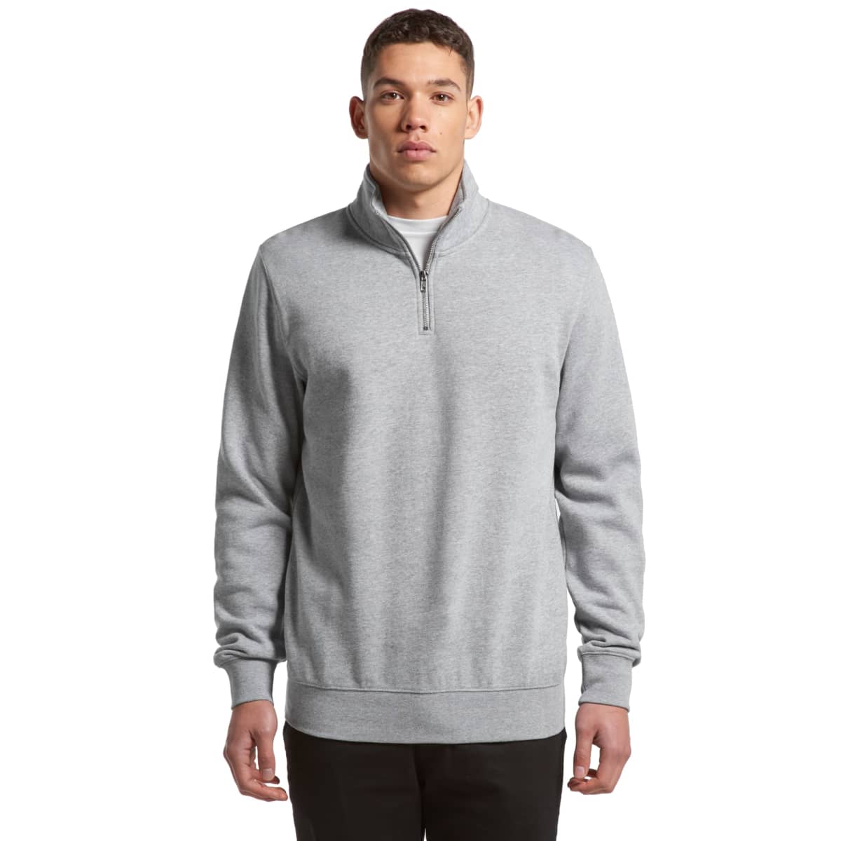 Stencil Half Zip Crew