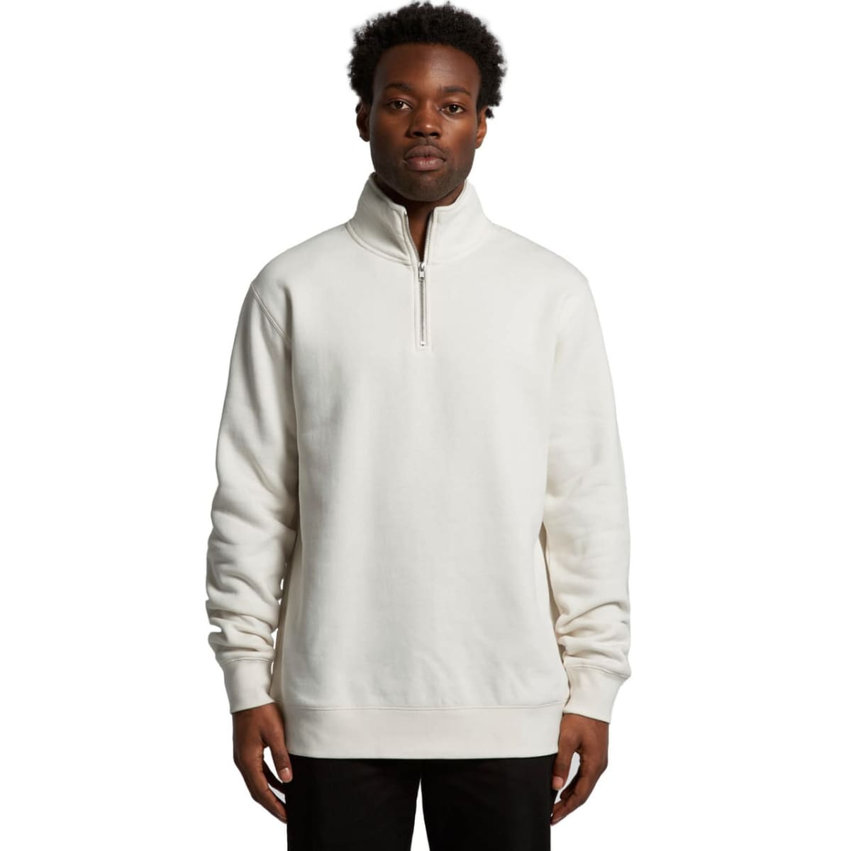 Stencil Half Zip Crew