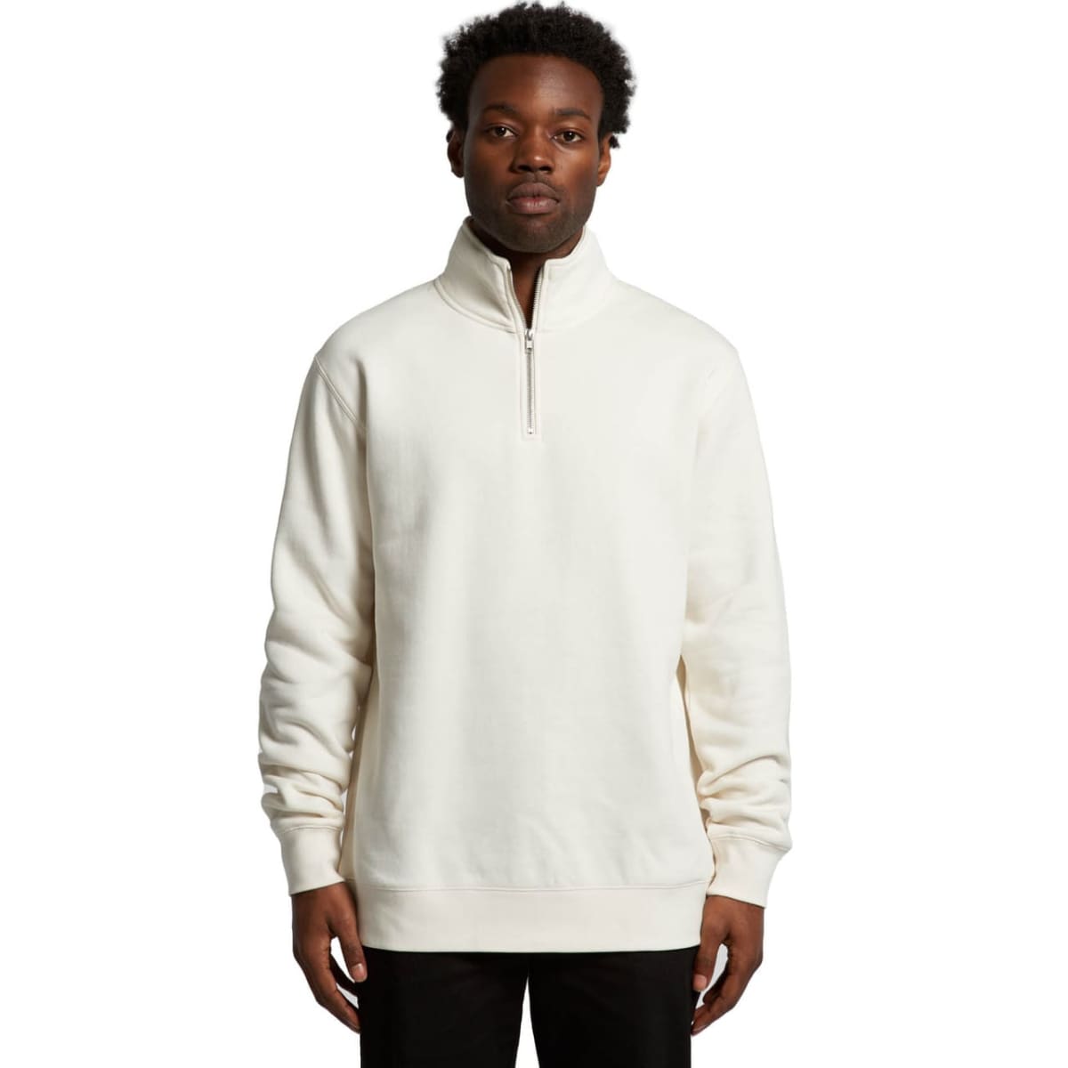Stencil Half Zip Crew
