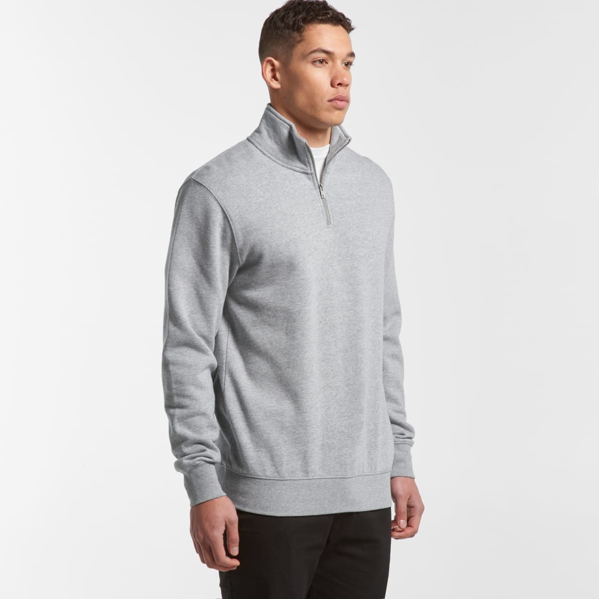 Stencil Half Zip Crew