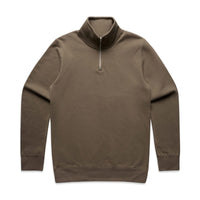 Stencil Half Zip Crew