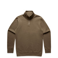 Stencil Half Zip Crew