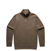 Stencil Half Zip Crew