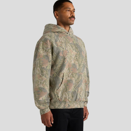 Box Faded Camo Hood