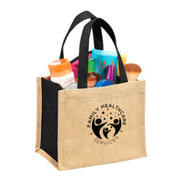 Mini Jute Gift Tote 4L