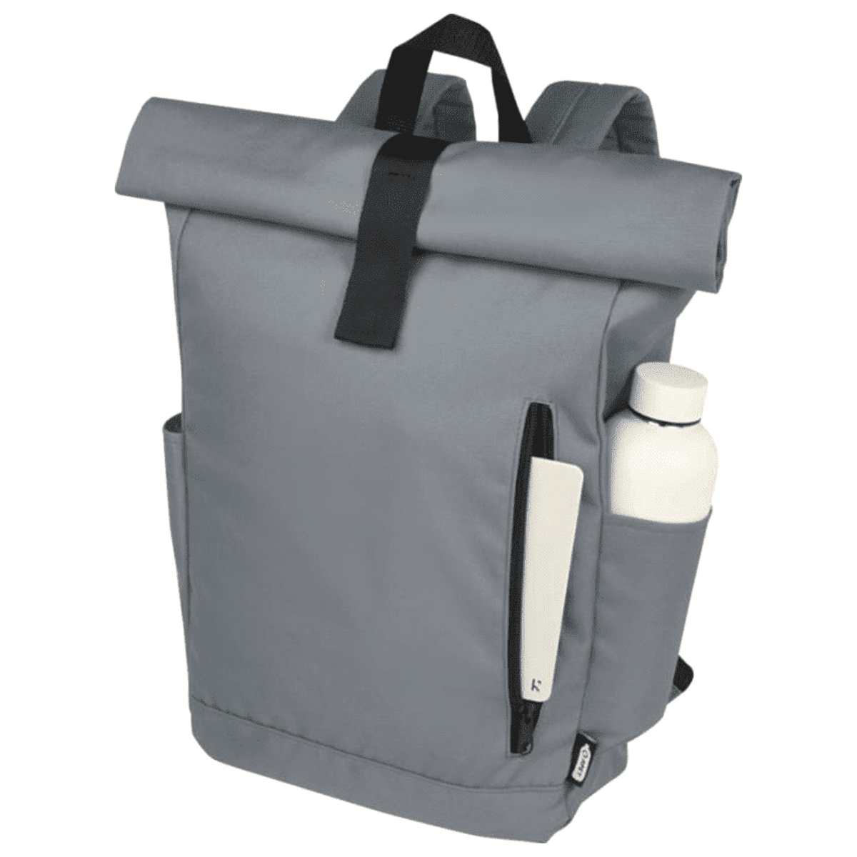 Byron 15.6" GRS RPET Roll-Top Backpack 18L