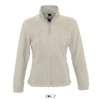 Fleece top women's zippered NORTH