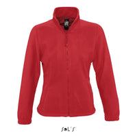 Fleece top women's zippered NORTH