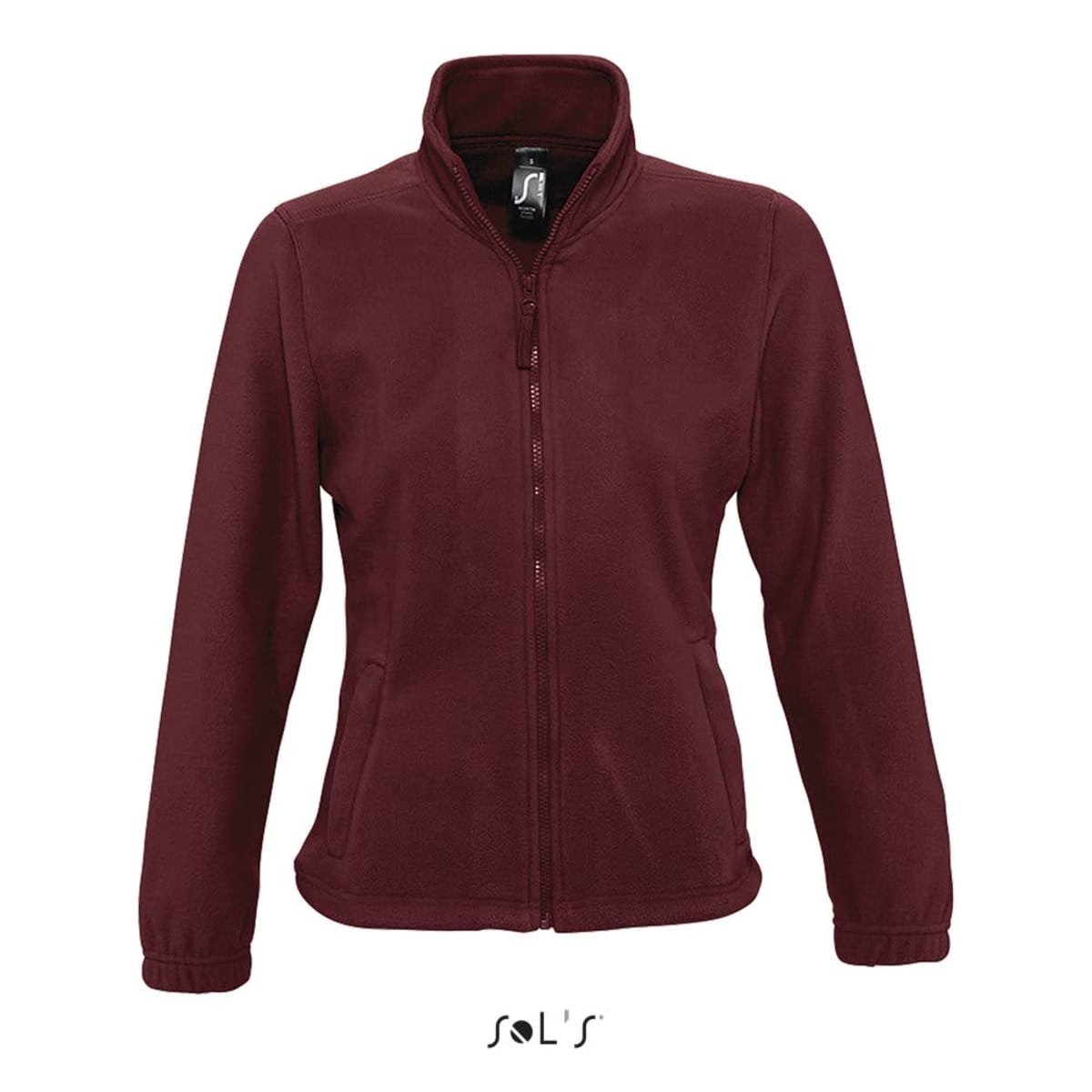 Fleece top women's zippered NORTH
