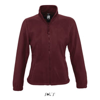 Fleece top women's zippered NORTH