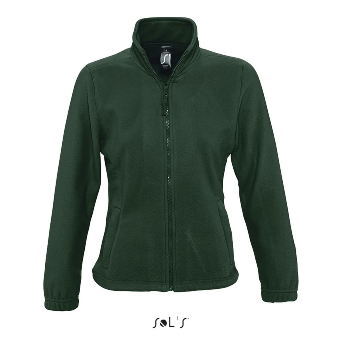 Fleece top women's zippered NORTH