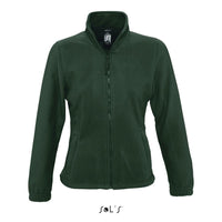 Fleece top women's zippered NORTH