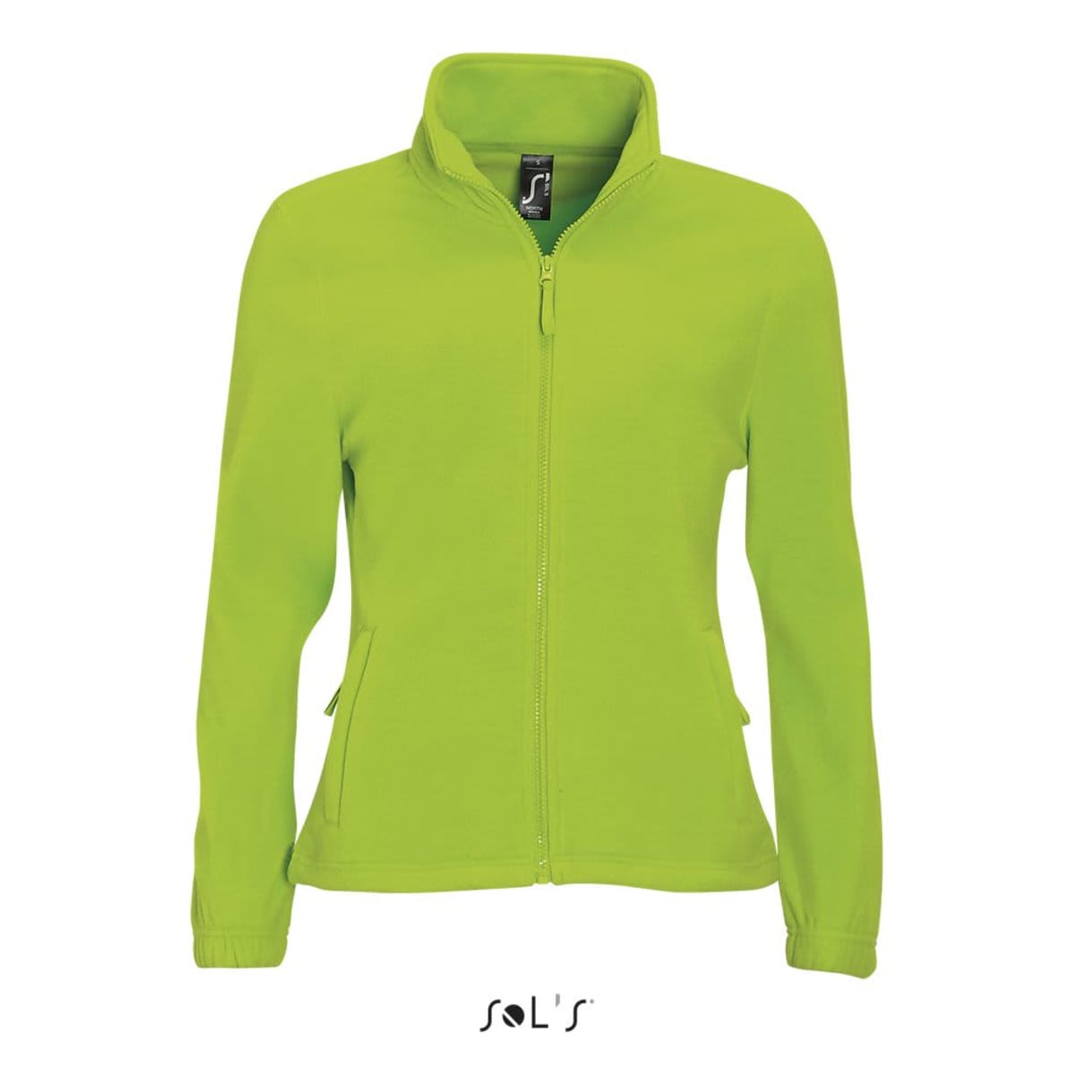 Fleece top women's zippered NORTH