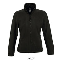 Fleece top women's zippered NORTH