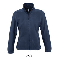 Fleece top women's zippered NORTH