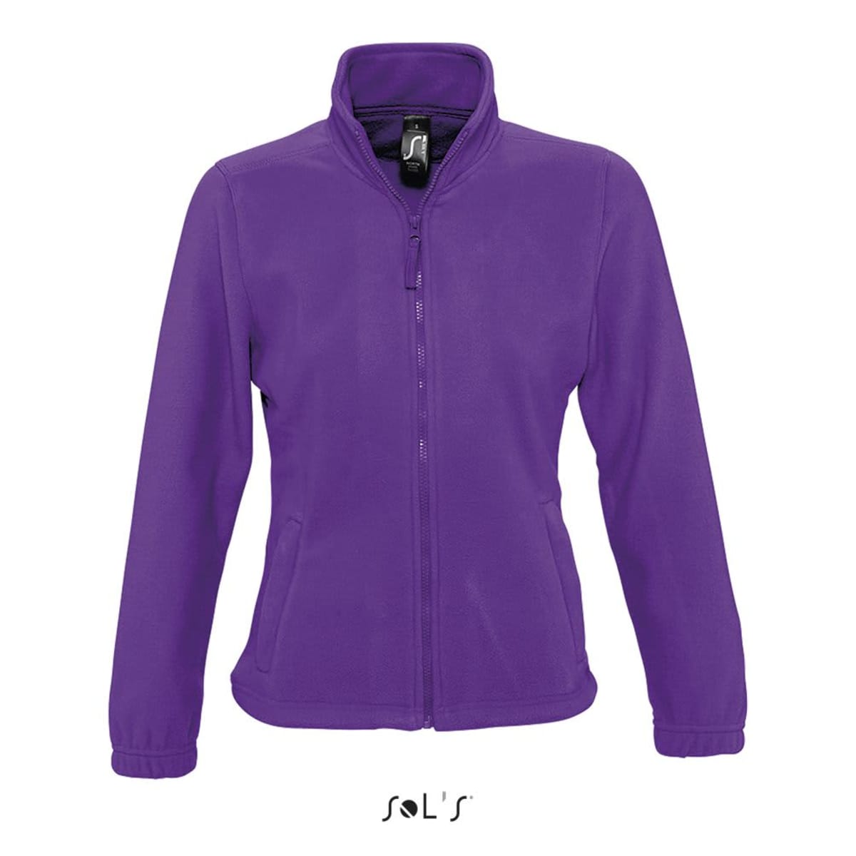 Fleece top women's zippered NORTH