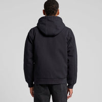 Canvas Bomber Hood Jacket