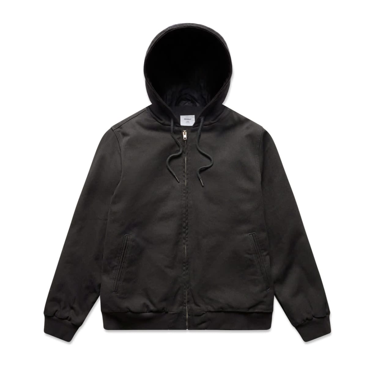 Canvas Bomber Hood Jacket