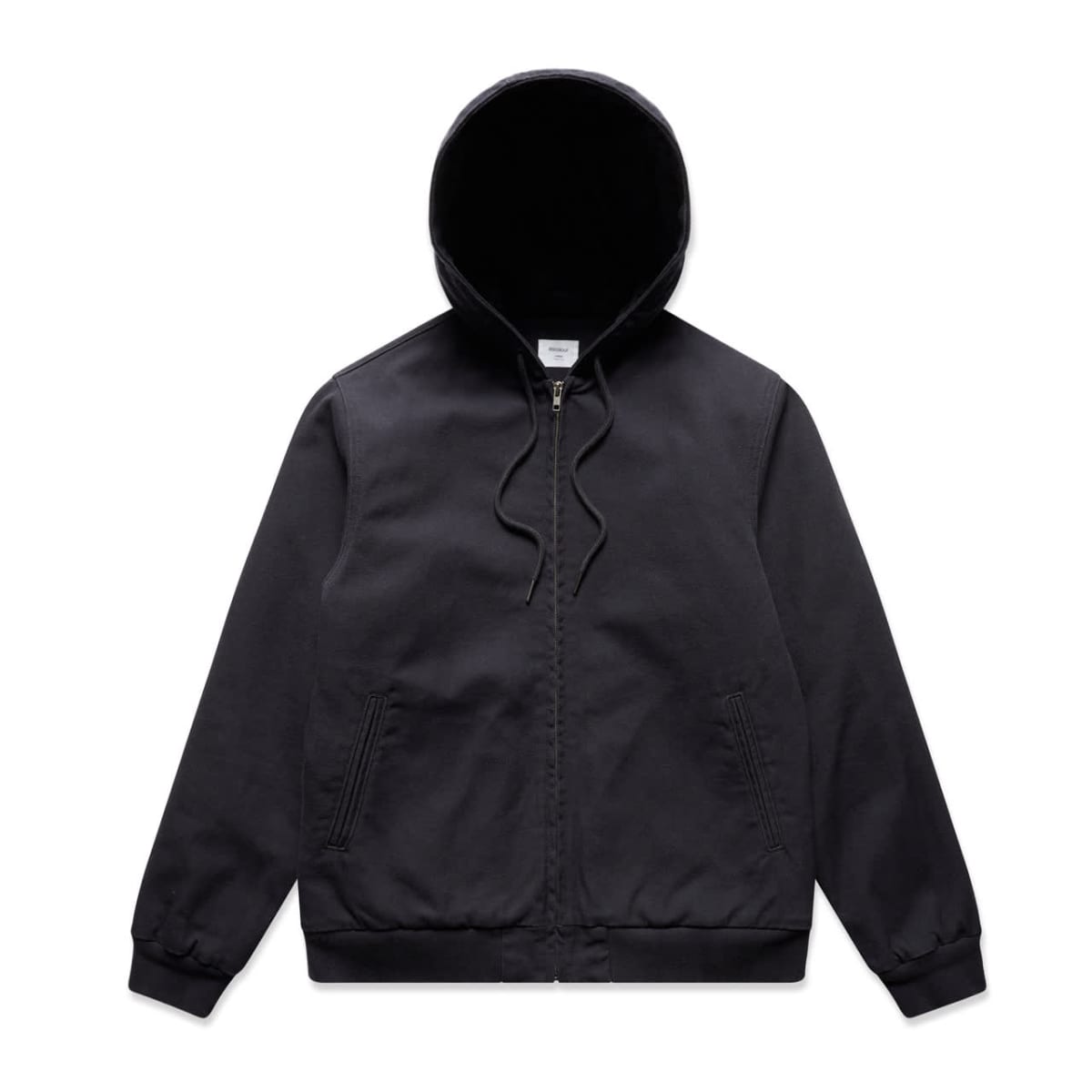 Canvas Bomber Hood Jacket