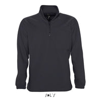 Polar fleece top Men's 1/4 zip ant pilling NESS