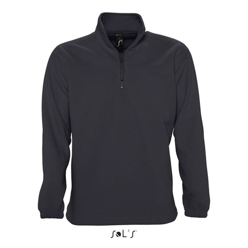Polar fleece top Men's 1/4 zip ant pilling NESS