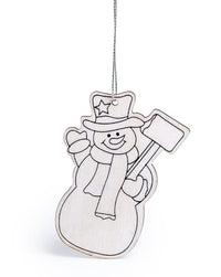 Wood Ornaments Set Bancax