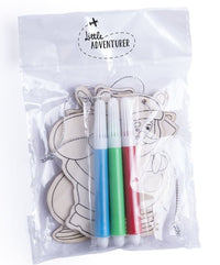 Wood Ornaments Set Bancax