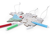 Wood Ornaments Set Bancax