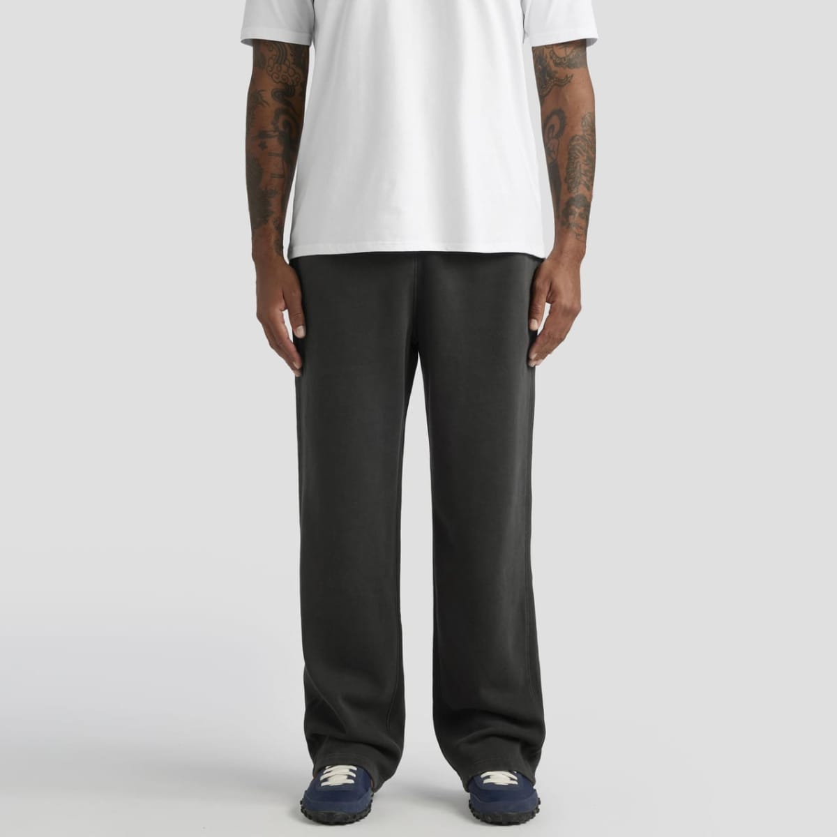 Relax Faded Cuffless Track Pants