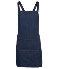 JB's Cross Back Denim Apron (Without Strap)