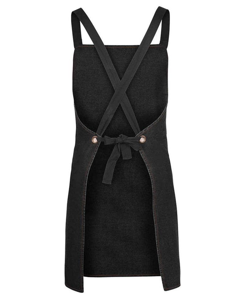 JB's Cross Back Denim Apron (Without Strap)
