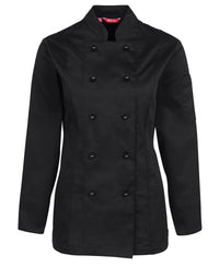 JB's Ladies L/S Chef's Jacket White