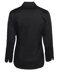 JB's Ladies L/S Chef's Jacket White