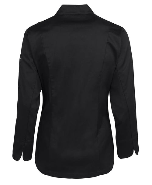 JB's Ladies L/S Chef's Jacket White