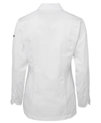 JB's Ladies L/S Chef's Jacket White